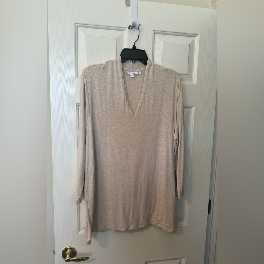 Chico's VNeck Top.  Chicos Sizing - 4